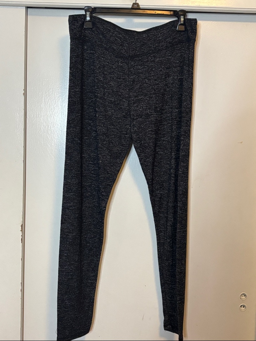 Charcoal Heather High-Waist Leggings